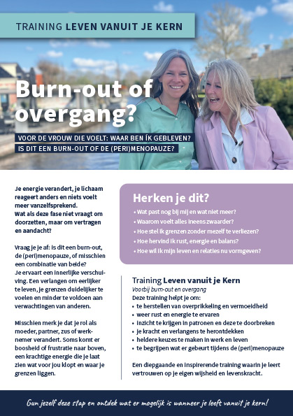 flyer workshop overgang
